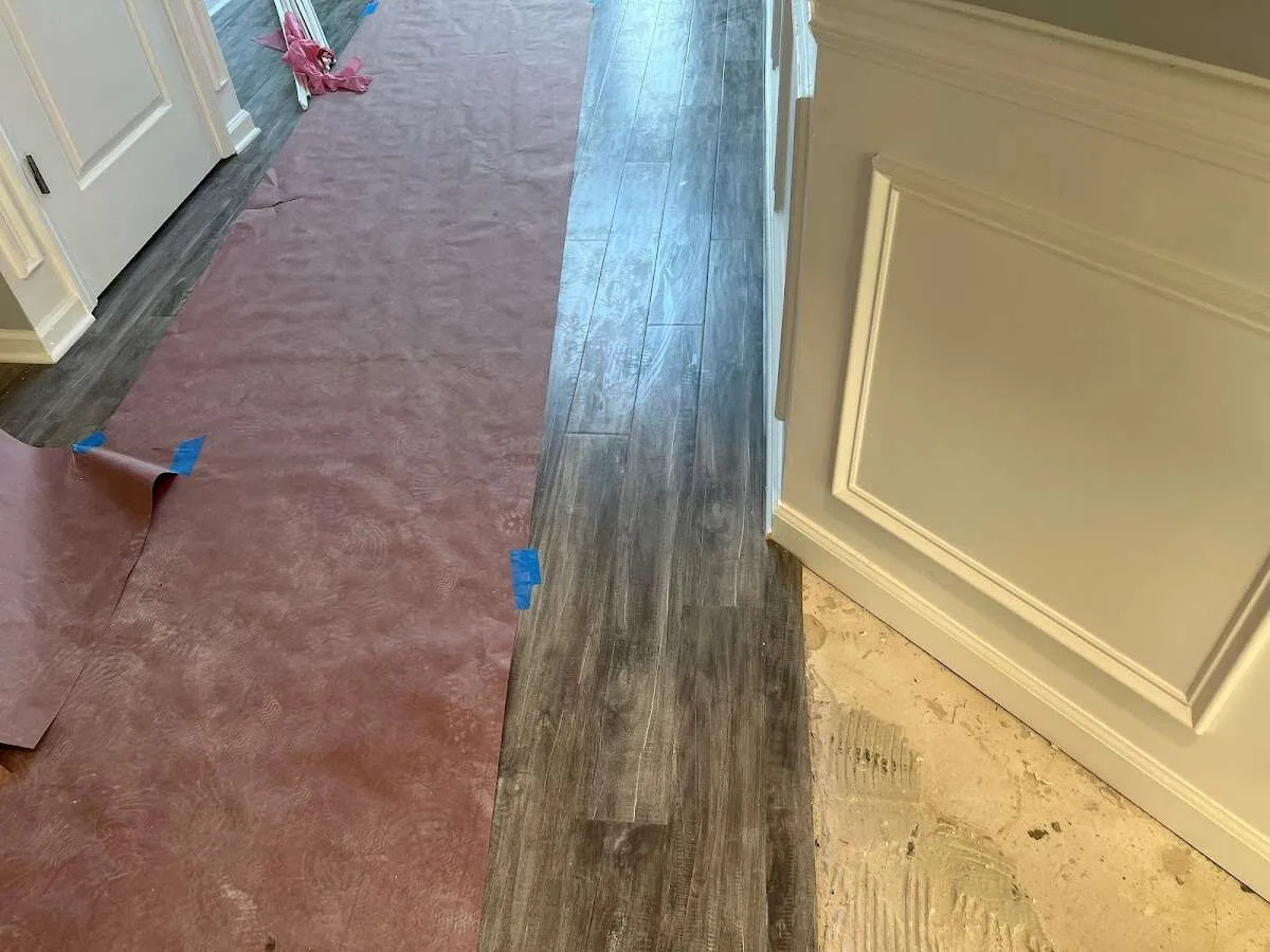 Completed marble shower restoration in Bettendorf